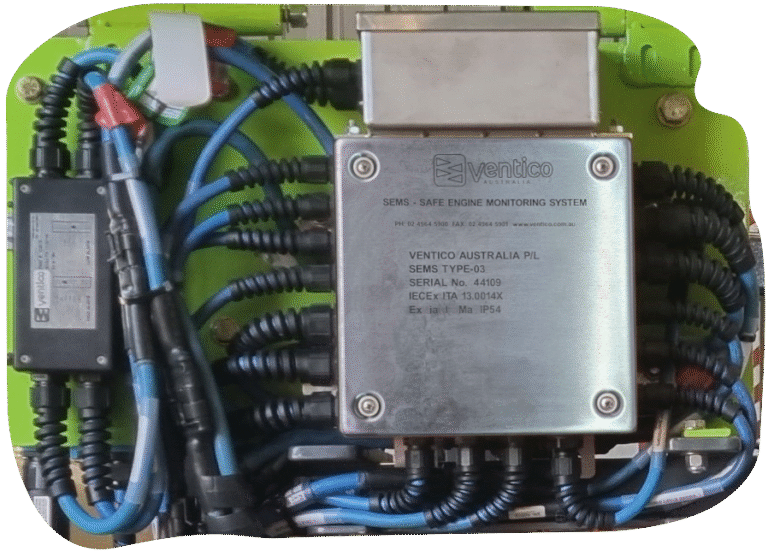 SEMS Engine Methane Monitoring and Shutdown - Ventico